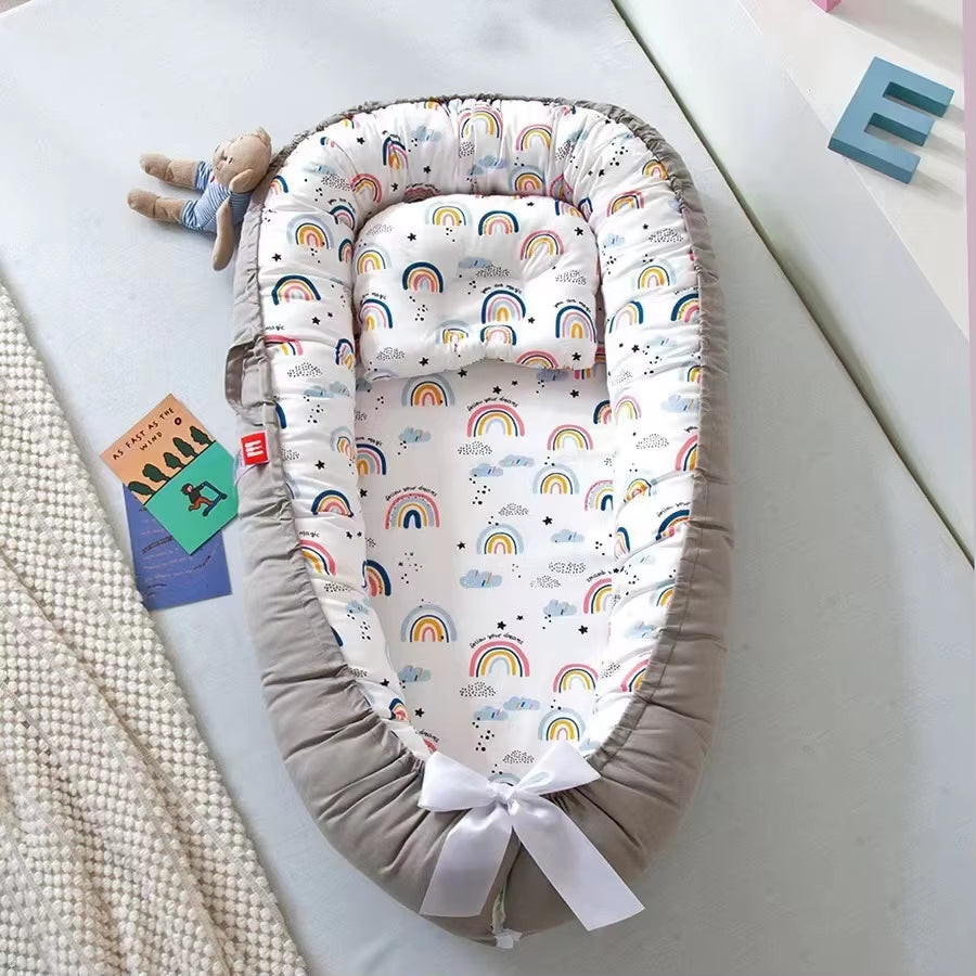 Baby Nest for Co Sleeping Newborn - Lounger Portable Crib