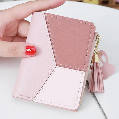 Fashion Purse Zipper Coin Wallet For Lady - Long or Short Moneybag