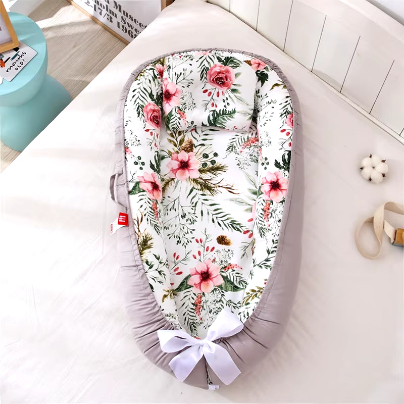 Baby Nest for Co Sleeping Newborn - Lounger Portable Crib