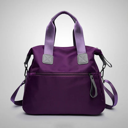 Large Multi-Pocket Gym Shoulder Bag - Waterproof Handbags