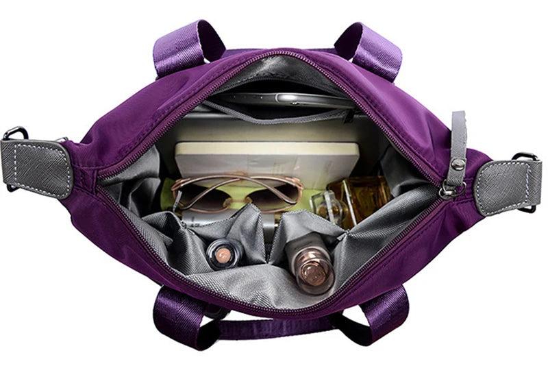 Large Multi-Pocket Gym Shoulder Bag - Waterproof Handbags
