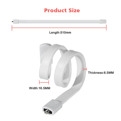 Baby Monitor Holder White Flexible Silicon Baby Camera Bracket No Drilling Crib Cradle Rod Hose Holder Flexible Twist Mounting