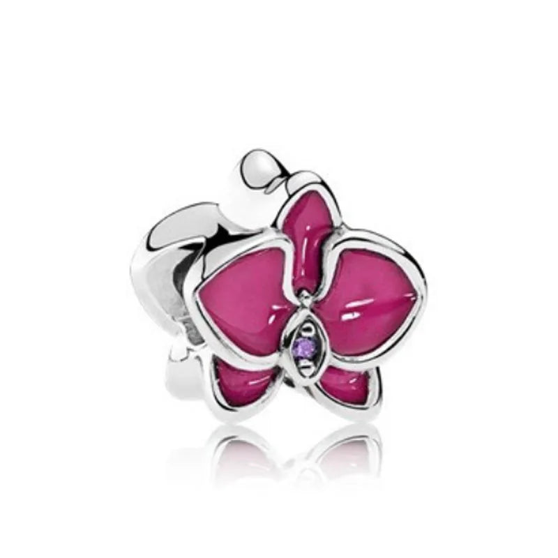 Charms 925 Sterling Silver With Zircon - Charms Fit Pandora Bracelet - Choose Your Style