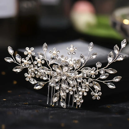 Wedding Hair Vine - Headdress Ornament Jewellery for Brides - Choose Your Style