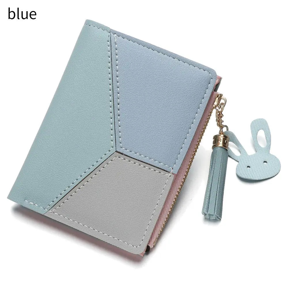 Fashion Purse Zipper Coin Wallet For Lady - Long or Short Moneybag