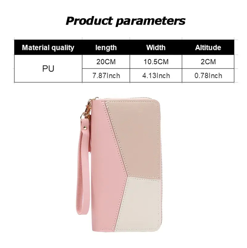 Fashion Purse Zipper Coin Wallet For Lady - Long or Short Moneybag