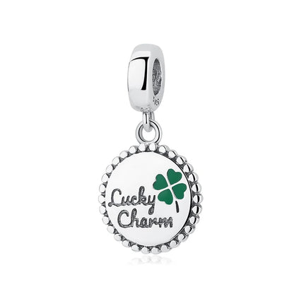 Charms 925 Sterling Silver With Zircon - Charms Fit Pandora Bracelet - Choose Your Style