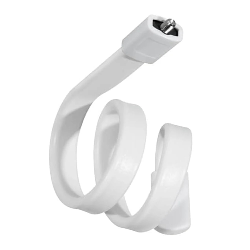 Baby Monitor Holder White Flexible Silicon Baby Camera Bracket No Drilling Crib Cradle Rod Hose Holder Flexible Twist Mounting