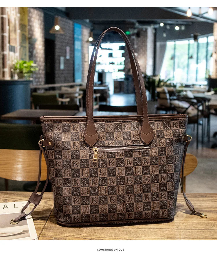 Fashion Crossbody Tote Bag for Women - Handbag Large Classic