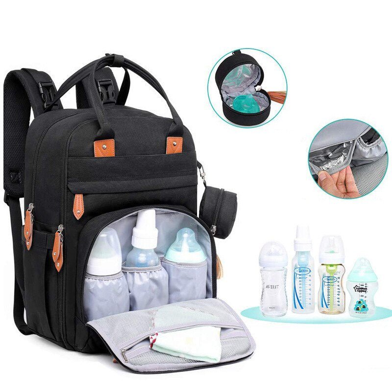 Baby Changing Nappy Bag - Maternity Organiser Travel Backpack Waterproof - Regal Allure