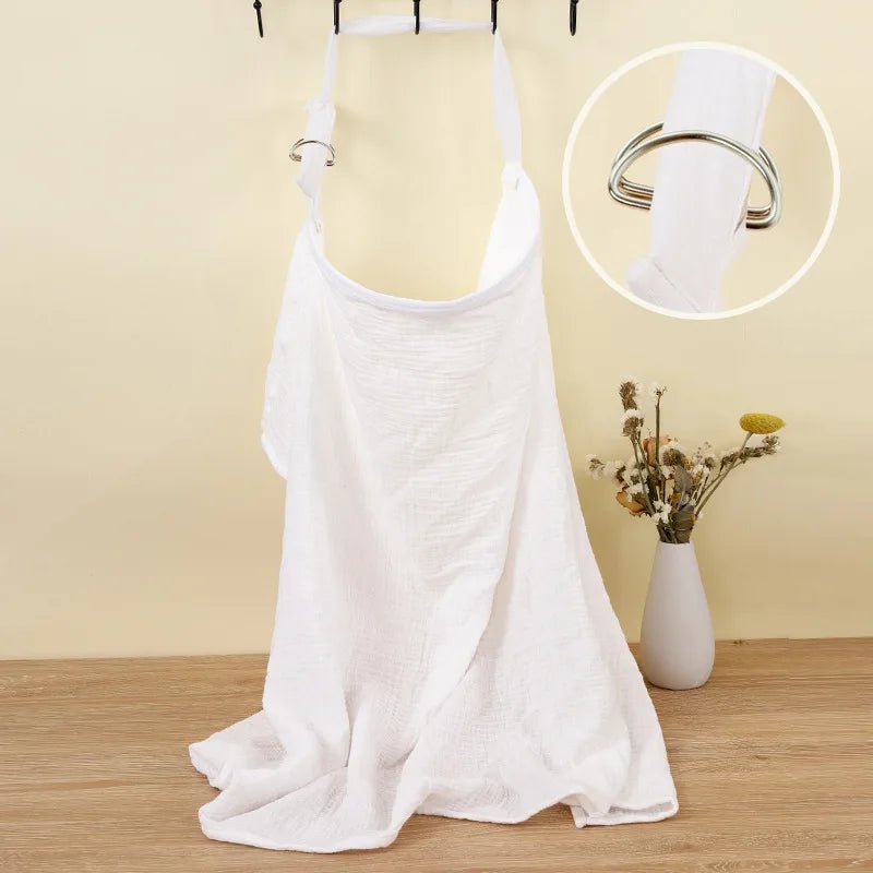 Breathable Breastfeeding Privacy Cover - Baby Feeding Nursing Apron Adjustable - Regal Allure