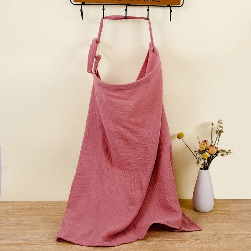 Breathable Breastfeeding Privacy Cover - Baby Feeding Nursing Apron Adjustable - Regal Allure