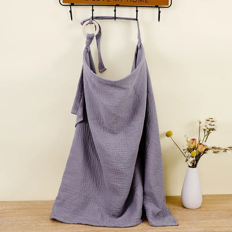 Breathable Breastfeeding Privacy Cover - Baby Feeding Nursing Apron Adjustable - Regal Allure