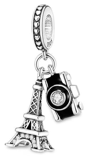 Charms 925 Sterling Silver With Zircon - Charms Fit Pandora Bracelet - Choose Your Style - Regal Allure