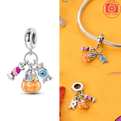 Charms 925 Sterling Silver With Zircon - Charms Fit Pandora Bracelet - Choose Your Style - Regal Allure