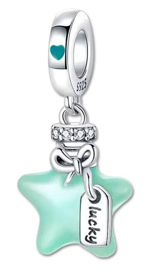 Charms 925 Sterling Silver With Zircon - Charms Fit Pandora Bracelet - Choose Your Style - Regal Allure