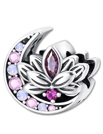 Charms 925 Sterling Silver With Zircon - Charms Fit Pandora Bracelet - Choose Your Style - Regal Allure