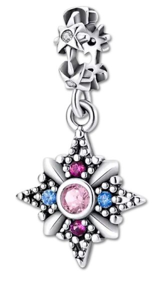 Charms 925 Sterling Silver With Zircon - Charms Fit Pandora Bracelet - Choose Your Style - Regal Allure