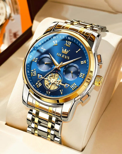 Classic Roman Men's Watches - Quartz Waterproof - Regal Allure