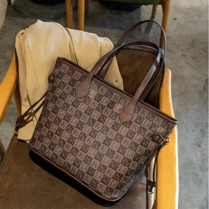 Fashion Crossbody Tote Bag for Women - Handbag Large Classic - Regal Allure