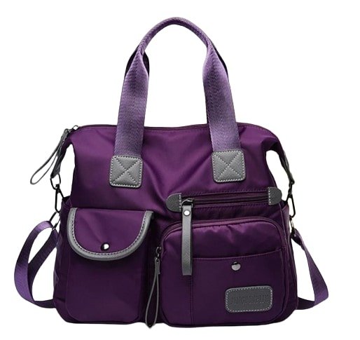 Large Multi - Pocket Gym Shoulder Bag - Waterproof Handbags - Regal Allure