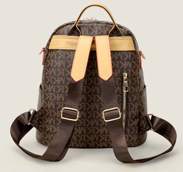 Retro Stylish Women Backpack Handbag 