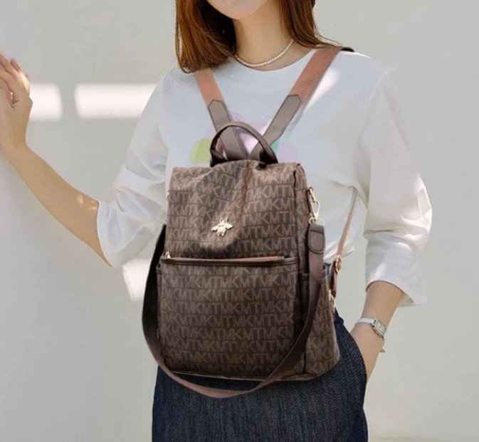 Retro Women Backpack Handbag Outdoor