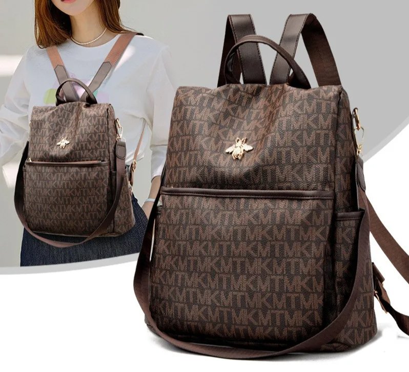 Retro Women Backpack Handbag Outdoor