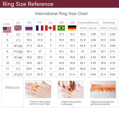 Rings for Women 100% 925 Sterling Silver With Zircon Stones - Choose your Style