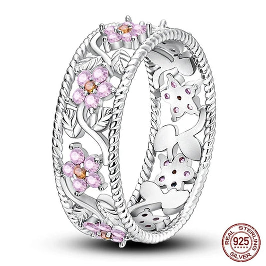Rings for Women 100% 925 Sterling Silver With Zircon Stones - Choose your Style