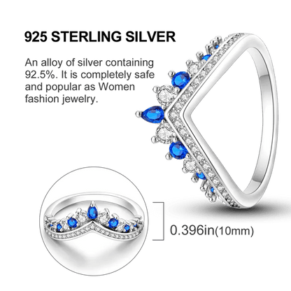 Rings for Women 100% 925 Sterling Silver With Zircon Stones - Choose your Style