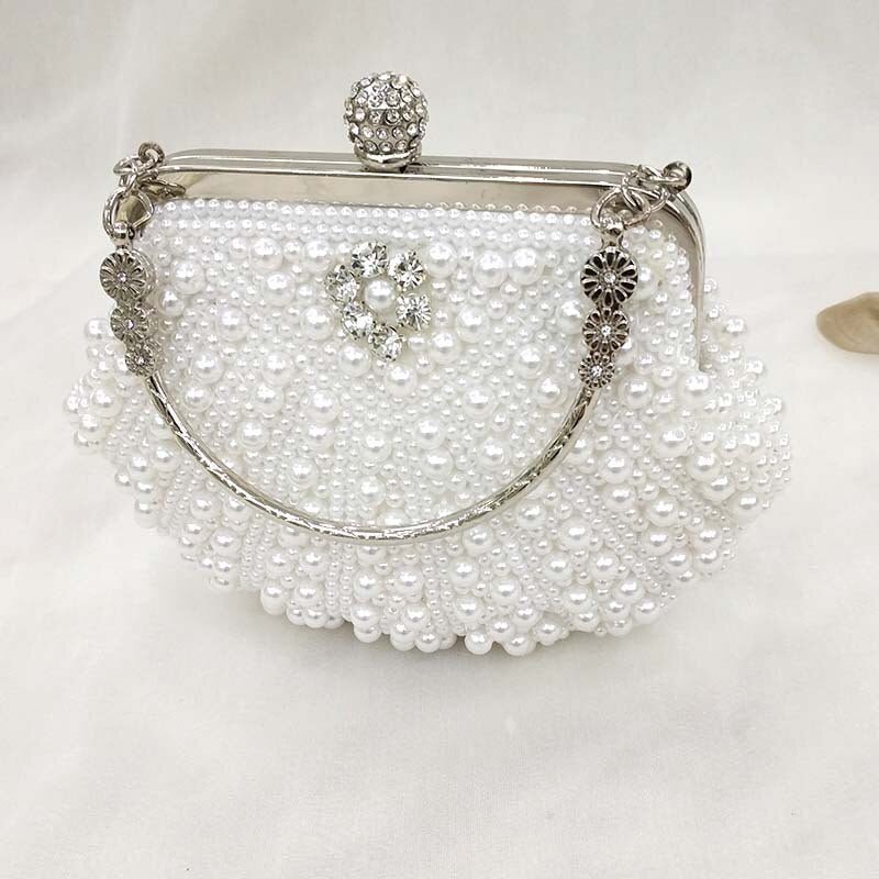 Shell Pearl Clutch Handbag - Social Party / Wedding/ Bridesmaid 