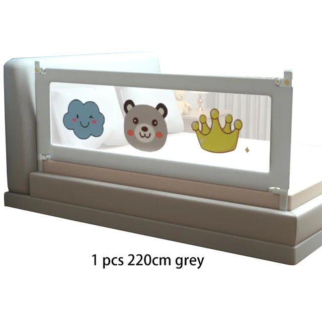 Toddler Infant Security Guardrail (Bed Rail) with Double Lock - Baby Safety - 150/220CM - Regal Allure