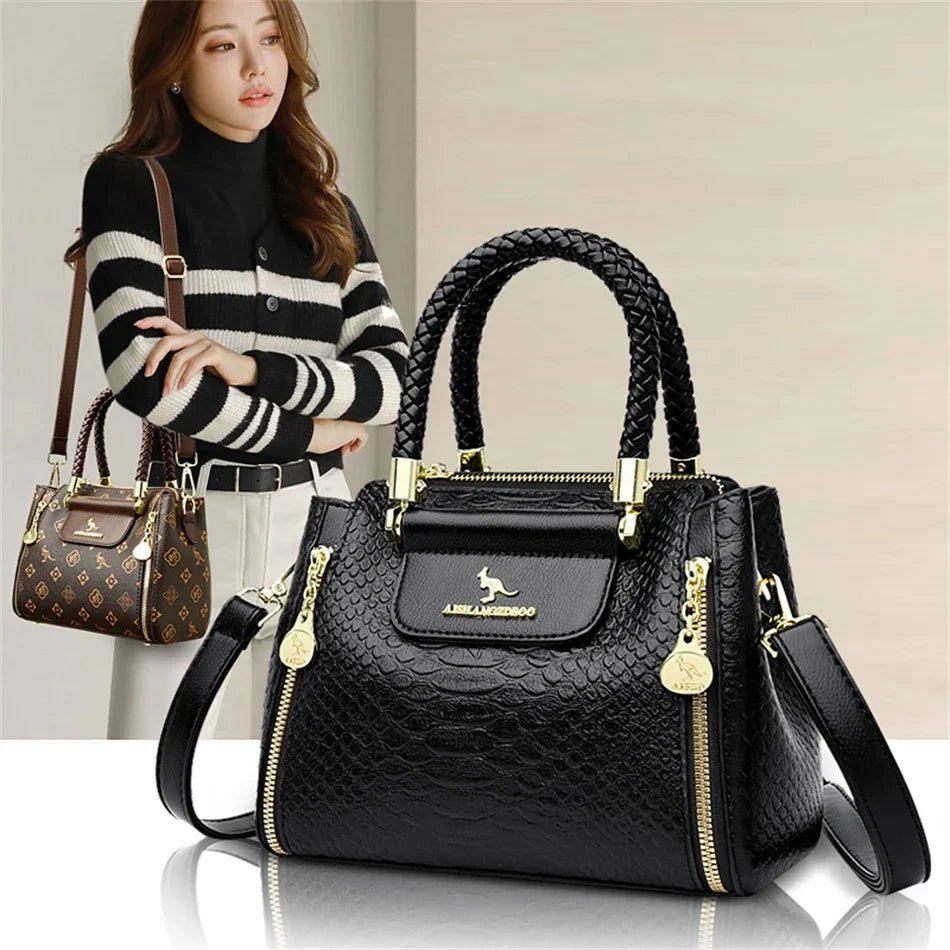 Tote Or Handbag For Women's Fashion - Soft Leather - Regal Allure