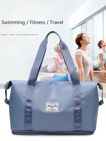 Travel Expandable Bag Hand Luggage  - Waterproof For Gym, Travel, Hand Piece Flight