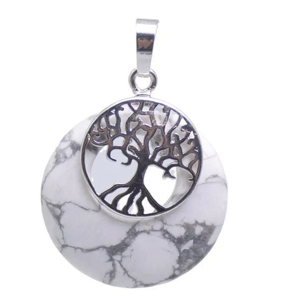 Tree of Life Natural Stones Pendant - Choose Your Gemstones - Regal Allure