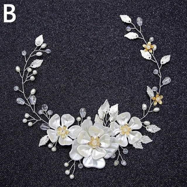 Wedding Hair Vine - Headdress Ornament Jewellery for Brides - Choose Your Style - Regal Allure