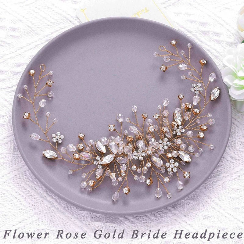 Wedding Hair Vine - Headdress Ornament Jewellery for Brides - Choose Your Style - Regal Allure