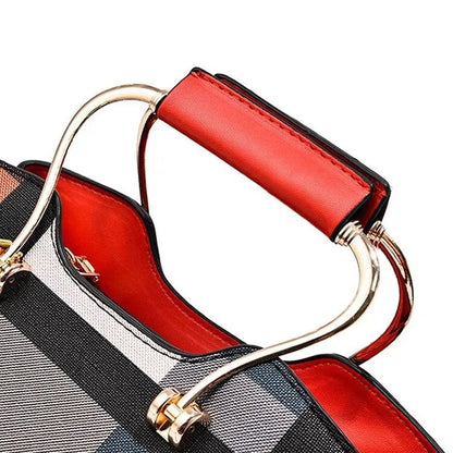 Women Fashion Bag Multicoloured - Synthetic Leather With Adjustable Strap 