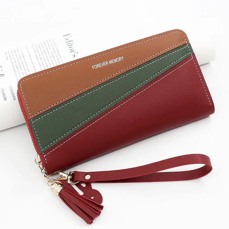 Women Purse Long Multi-Functional Clutch - Regal Allure