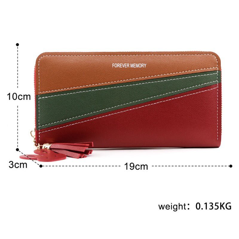 Women Purse Long Multi-Functional Clutch - Regal Allure