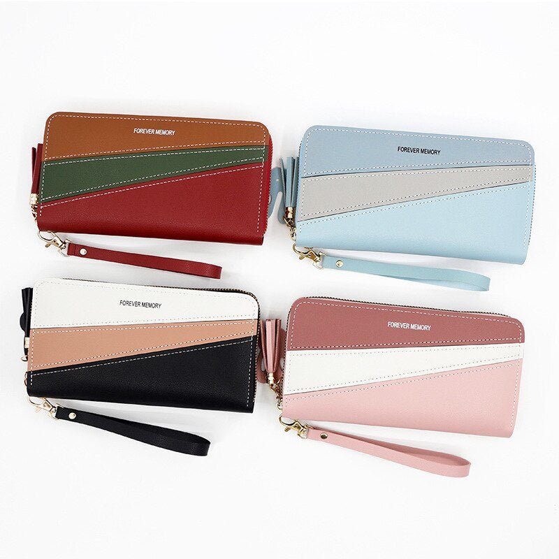 Women Purse Long Multi-Functional Clutch - Regal Allure